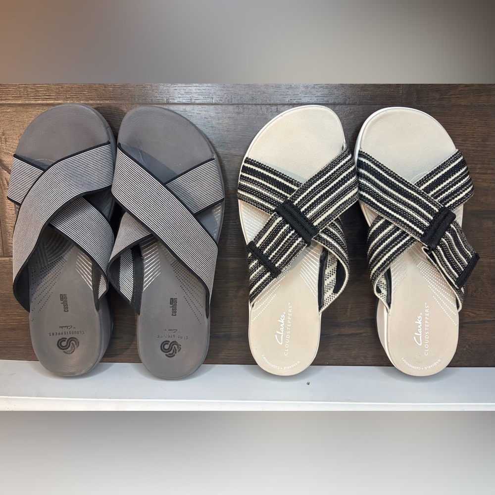 Clarks Cloud Steppers Sandals - image 1